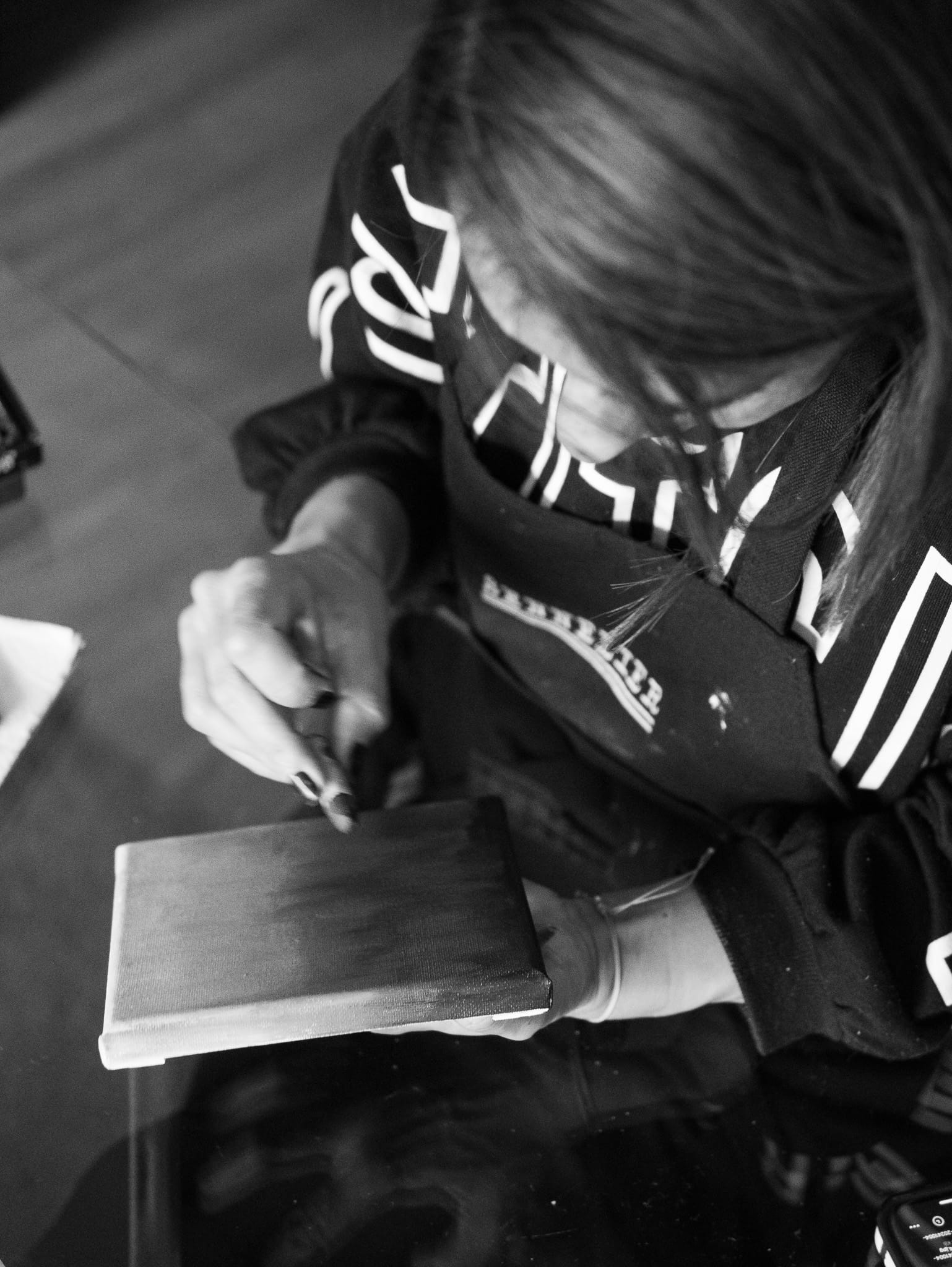 IQUI Art - Detailed view showing texture and brushwork technique